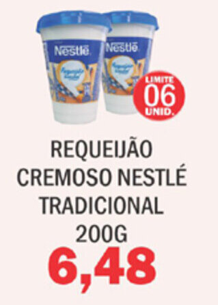 Supermercados Mendonça Requeijao Cremoso Nestle Tradicional 200g oferta