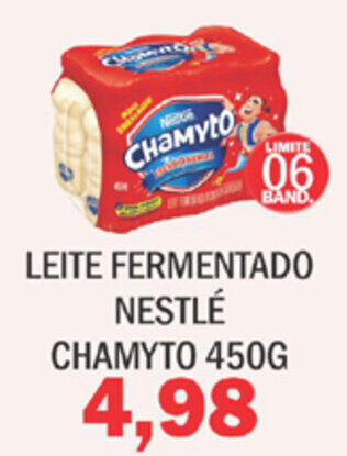 Supermercados Mendonça Leite Fermentado Nestle Chamyto 450g oferta