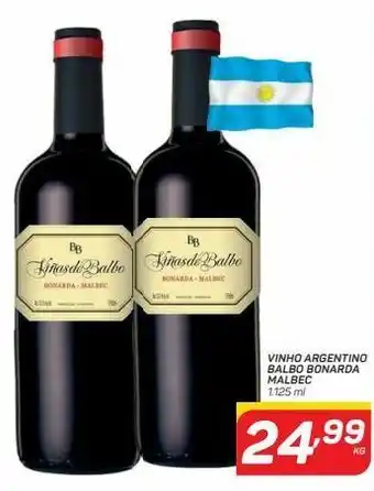 GBarbosa Vinho argentino balbo bonarda malbec 1.125ml oferta