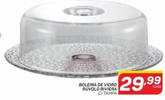 GBarbosa Boleira de vidro rúvolo riviera oferta