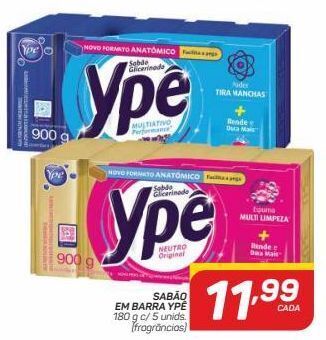 GBarbosa Sabão em barra ypê 180g oferta