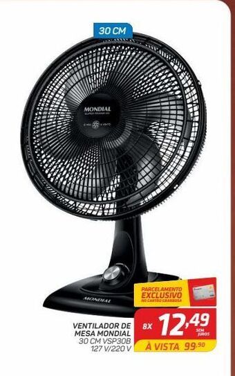 GBarbosa Ventilador de mesa mondial oferta