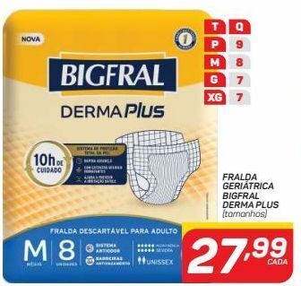 GBarbosa Fralda geriátrica bigfral derma plus oferta