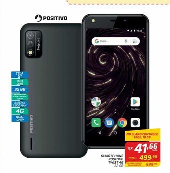 GBarbosa Smartphone positivo twist 4g 32 gb oferta