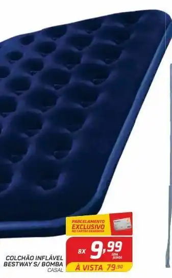 GBarbosa Colchão inflável bestway s/ bomba oferta