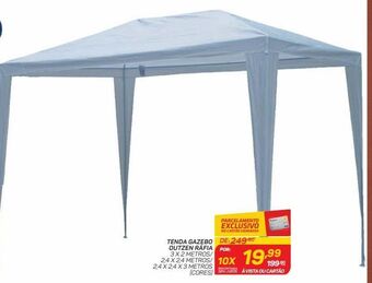 Tenda gazebo outzen ráfia