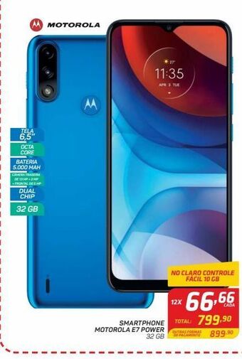 GBarbosa Smartphone motorola e7 power 32 gb oferta