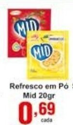 Rossi Supermercado Refresco em po Mid 20g oferta