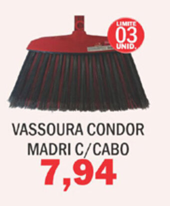 Vassoura Condor Madri c/ cabo