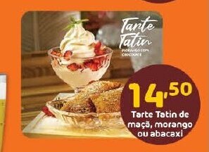 Supermercados Nori Tarte Tatin de maca, morango ou abacaxi oferta