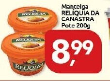 Supermercados Nori Manteiga Reliquia da Canastra pote 200g oferta