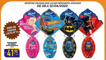 Mercantil Rodrigues Ovos de pascoa lacta n°15 oferta