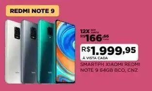 Celular xiaomi redmi note 9