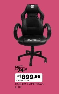 DB Supermercados Cadeira gamer dazz oferta