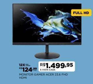 DB Supermercados Monitor gamer acer oferta
