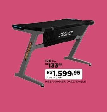 DB Supermercados Mesa gamer dazz oferta