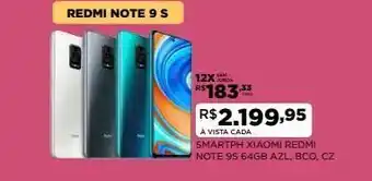DB Supermercados Celular xiaomi redmi note 9 s oferta
