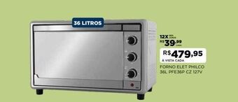 Forno elétrico philco