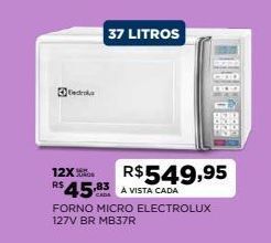 DB Supermercados Forno microondas electrolux oferta