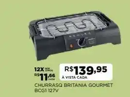 DB Supermercados Churrasqueira britânia oferta