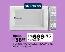DB Supermercados Forno microondas electrolux oferta