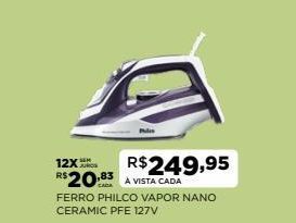DB Supermercados Ferro a vapor philco oferta