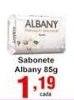 Rossi Supermercado Sabonete Albany 85g oferta