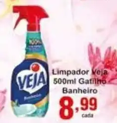 Rossi Supermercado Limpador Veja 500ml Gatilho Banheiro oferta