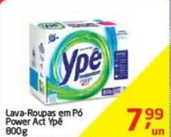 Tenda Atacado Lava roupas em po Power Act Ype 800g oferta
