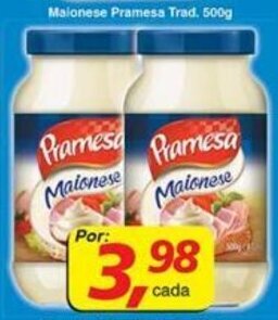 Supermercados Guanabara Maionese Pramesa Trad. 500g oferta