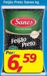 Supermercados Guanabara Feijao Preto Sanes 1kg oferta