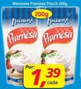 Supermercados Guanabara Maionese Pramesa pouch 200g oferta