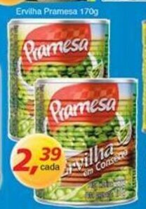 Supermercados Guanabara Ervilha Pramesa 170g oferta