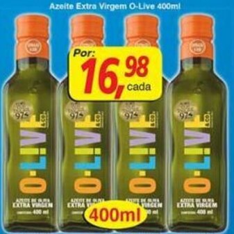 Supermercados Guanabara Azeite Extra Virgem O-live 400ml oferta