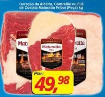 Supermercados Guanabara Coracao da Alcatra, Contrafile ou File de Costela Maturatta Friboi (peca) 1kg oferta