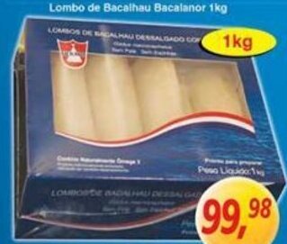 Lombo de Bacalhau Bacalanor 1kg