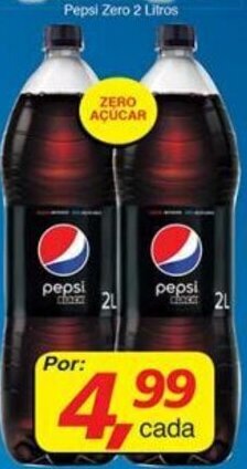 Supermercados Guanabara Pepsi Zero 2L oferta