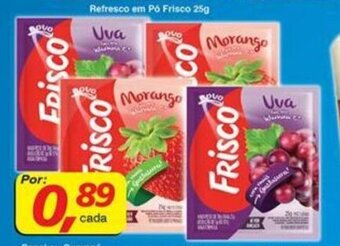 Supermercados Guanabara Refresco em po Frisco 25g oferta