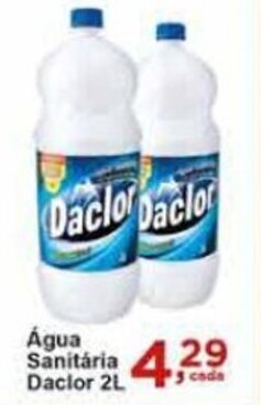 Rossi Supermercado Agua sanitaria Daclor 2L oferta