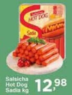 Rossi Supermercado Salsicha Hot Dog Sadia 1kg oferta
