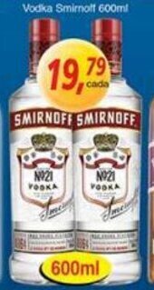 Supermercados Guanabara Vodka Smirnoff 600ml oferta