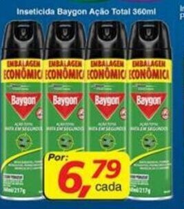 Supermercados Guanabara Inseticida Baygon Acao Total 360ml oferta