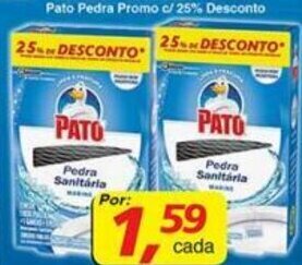 Supermercados Guanabara Pato Pedra Promo c/25% Desconto oferta