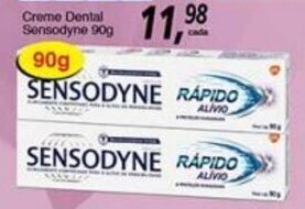Supermercados Guanabara Creme Dental Sensodyne 90g oferta