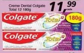 Supermercados Guanabara Creme Dental Colgate Total 12 180g oferta