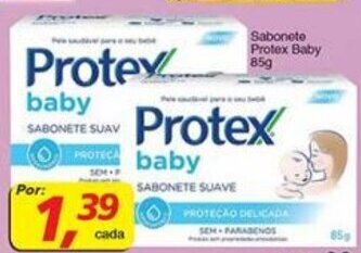 Supermercados Guanabara Sabonete Protex Baby 85g oferta