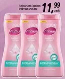 Supermercados Guanabara Sabonete Intimo Intimus 200ml oferta