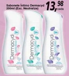 Supermercados Guanabara Sabonete Intimo Dermacyd 200ml oferta