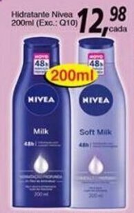 Supermercados Guanabara Hidratante Nivea 200ml oferta