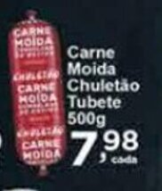 Rossi Supermercado Carne Moida Chuletao Tubete 500g oferta